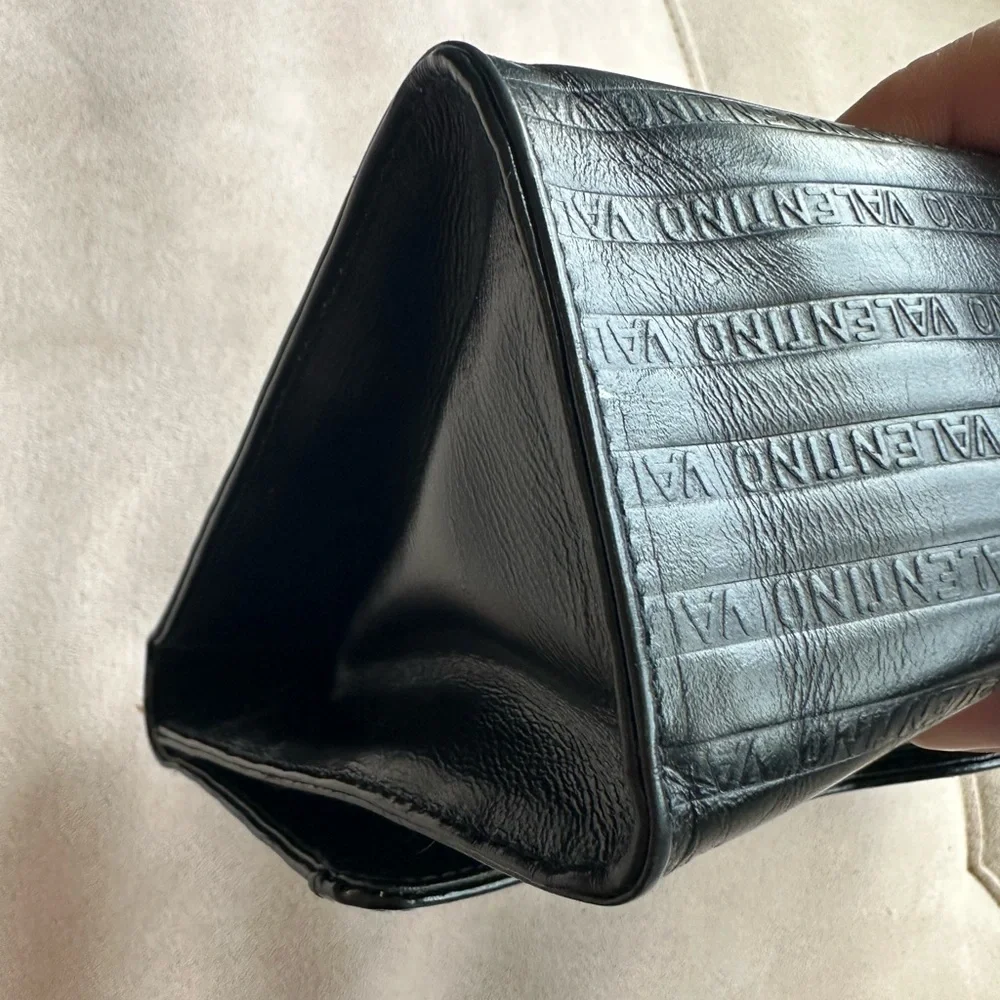 Mario Valentino Vintage Clutch - Black
